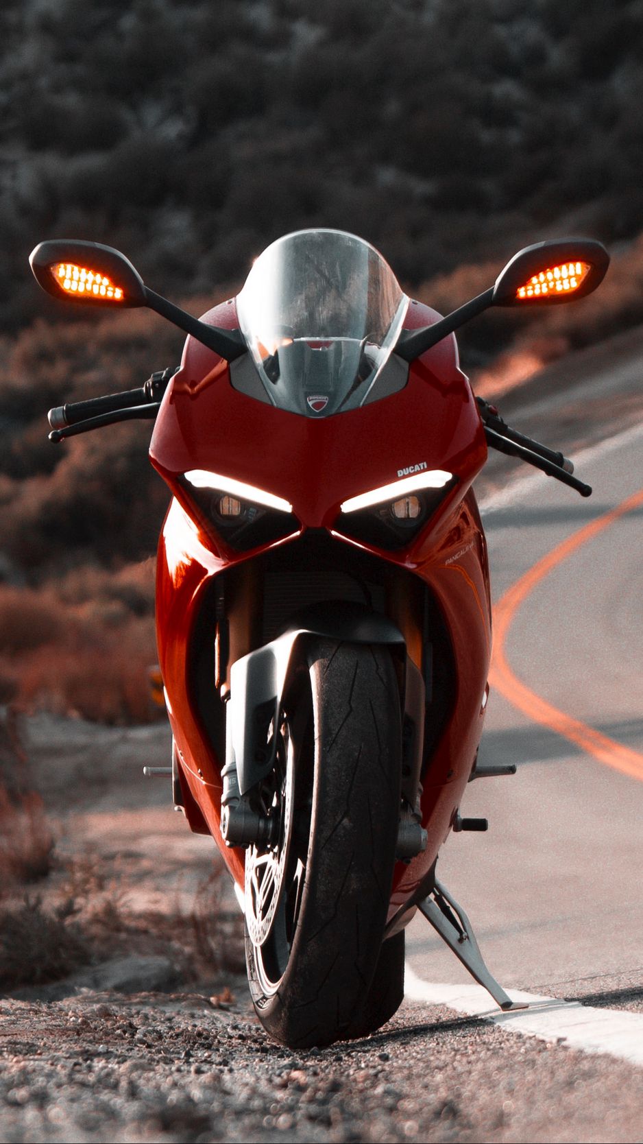 Ducati Panigale V4 Black Wallpapers