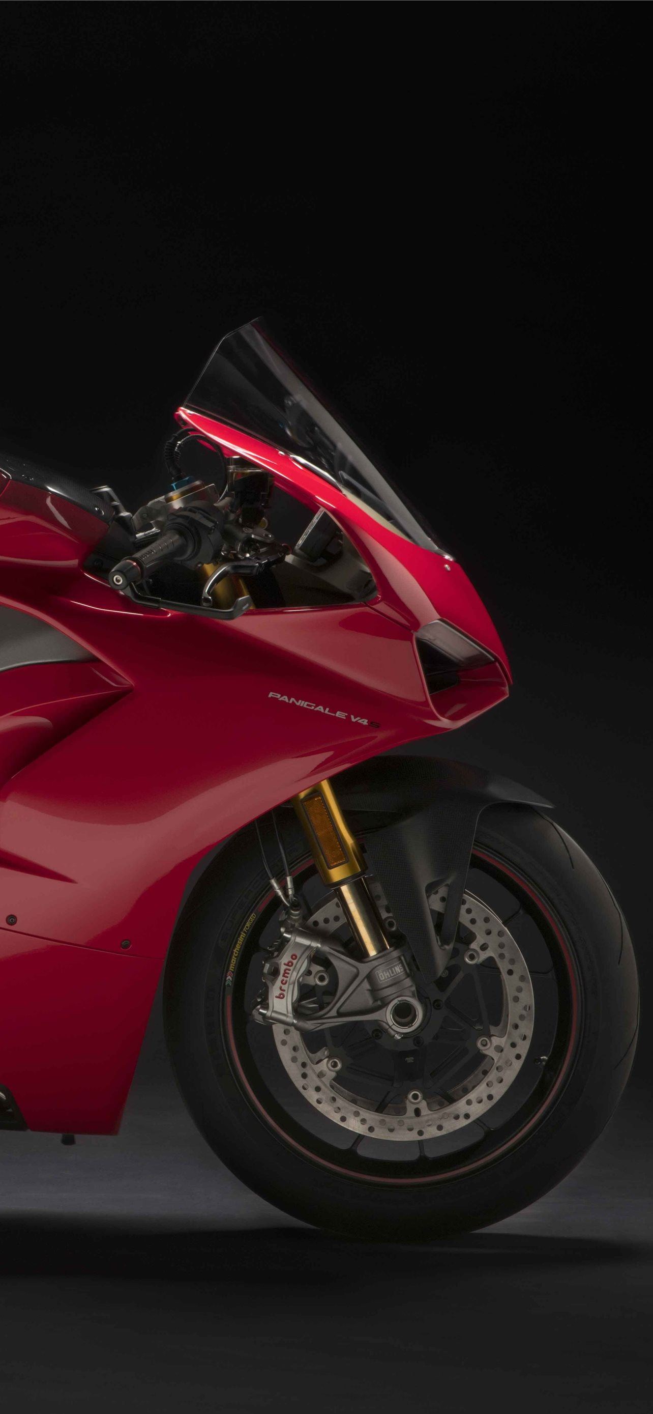 Ducati Panigale V4 Black Wallpapers