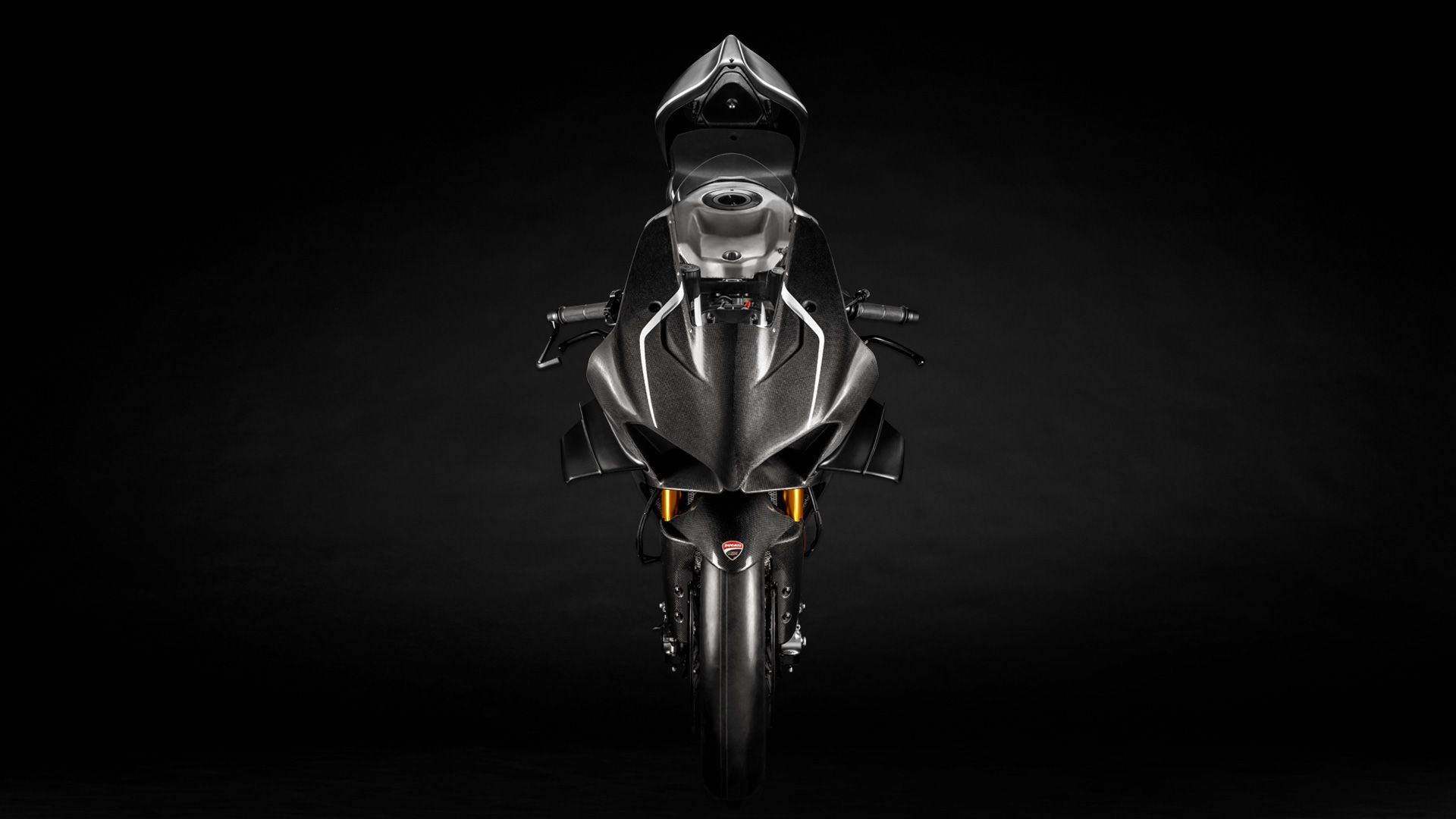 Ducati Panigale V4 Black Wallpapers