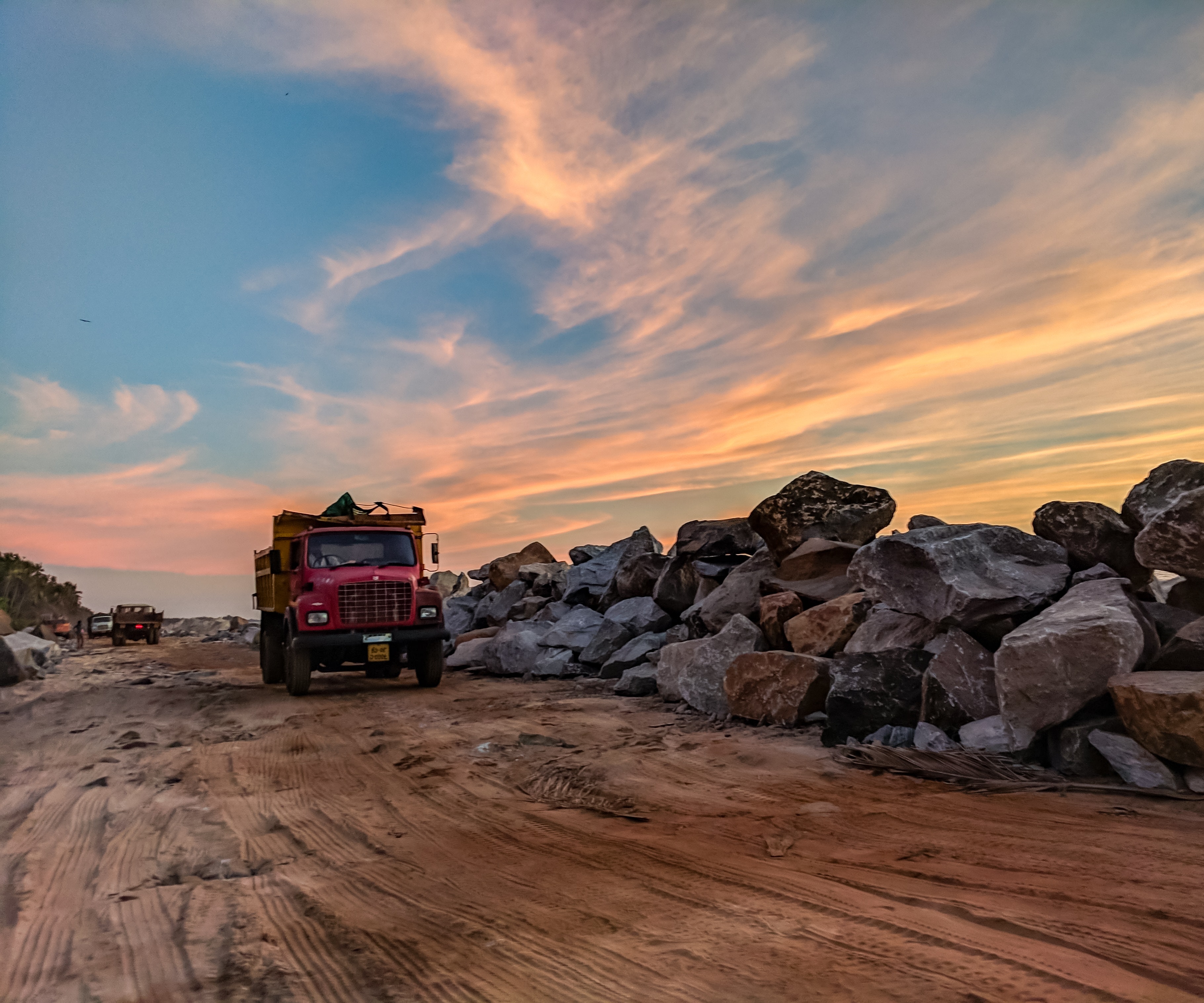 Dump Truck Background