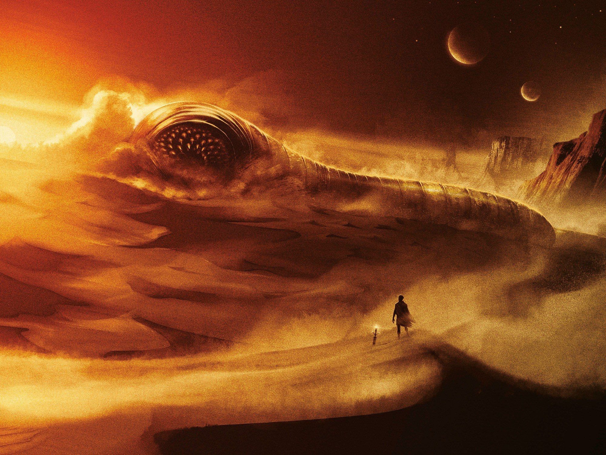 Dune Movie Concept Art Zendaya Wallpapers