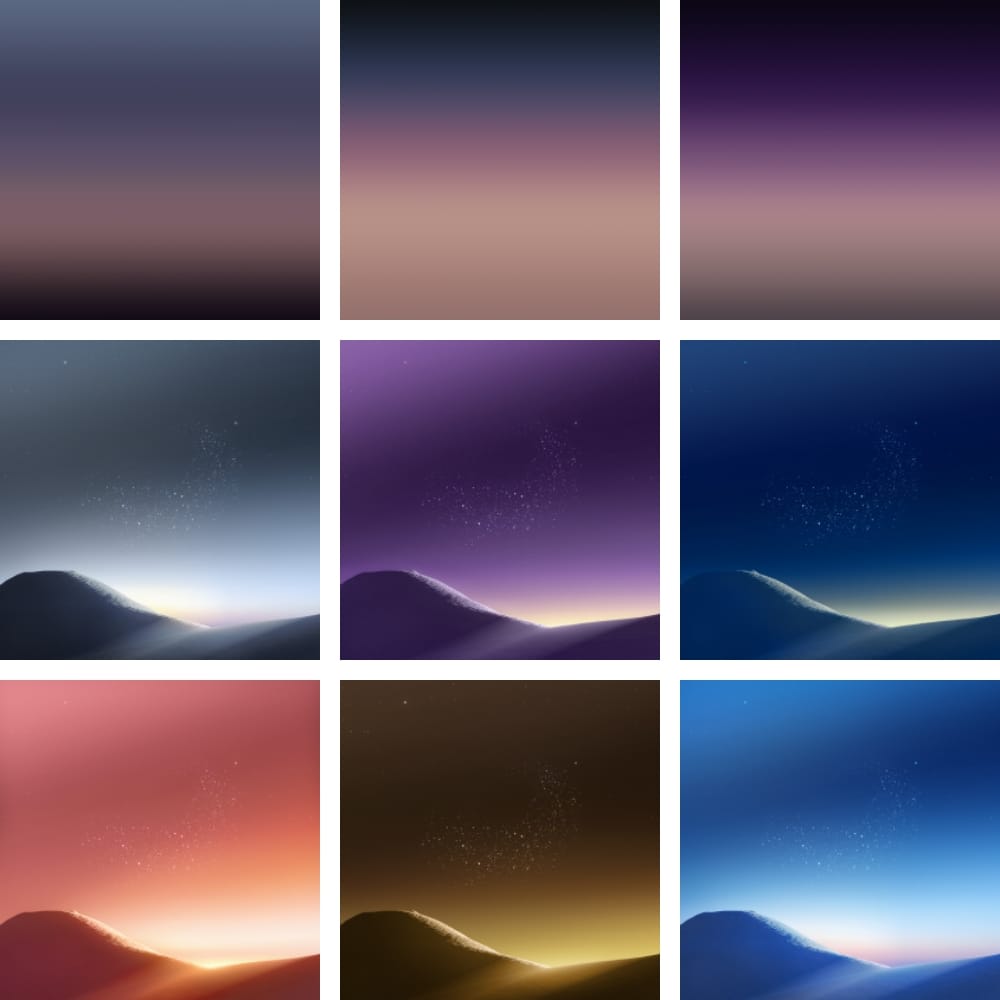 Dunes Galaxy S8 Stock Wallpapers