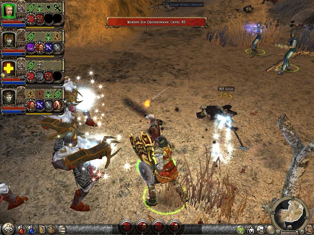 Dungeon siege broken world