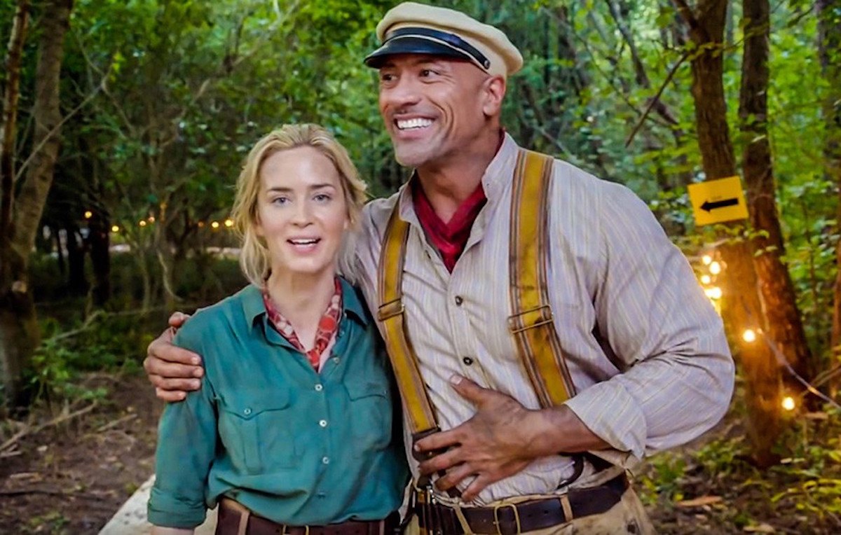 Dwayne Johnson &Amp; Emily Blunt In Jungle Cruise Wallpapers
