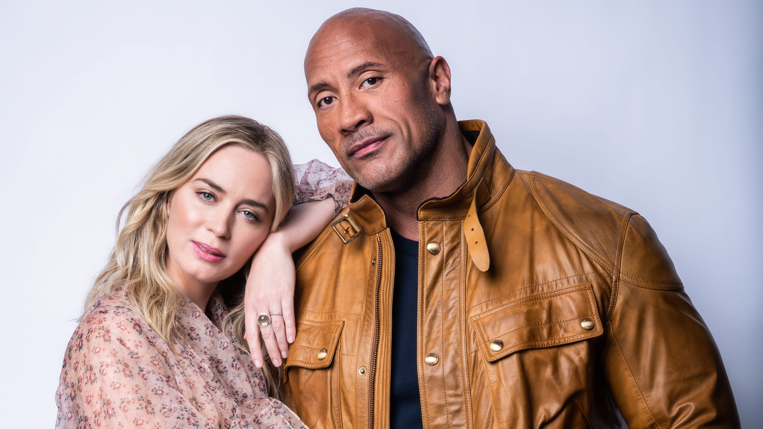 Dwayne Johnson And Emily Blunt Jungle Cruise Wallpapers