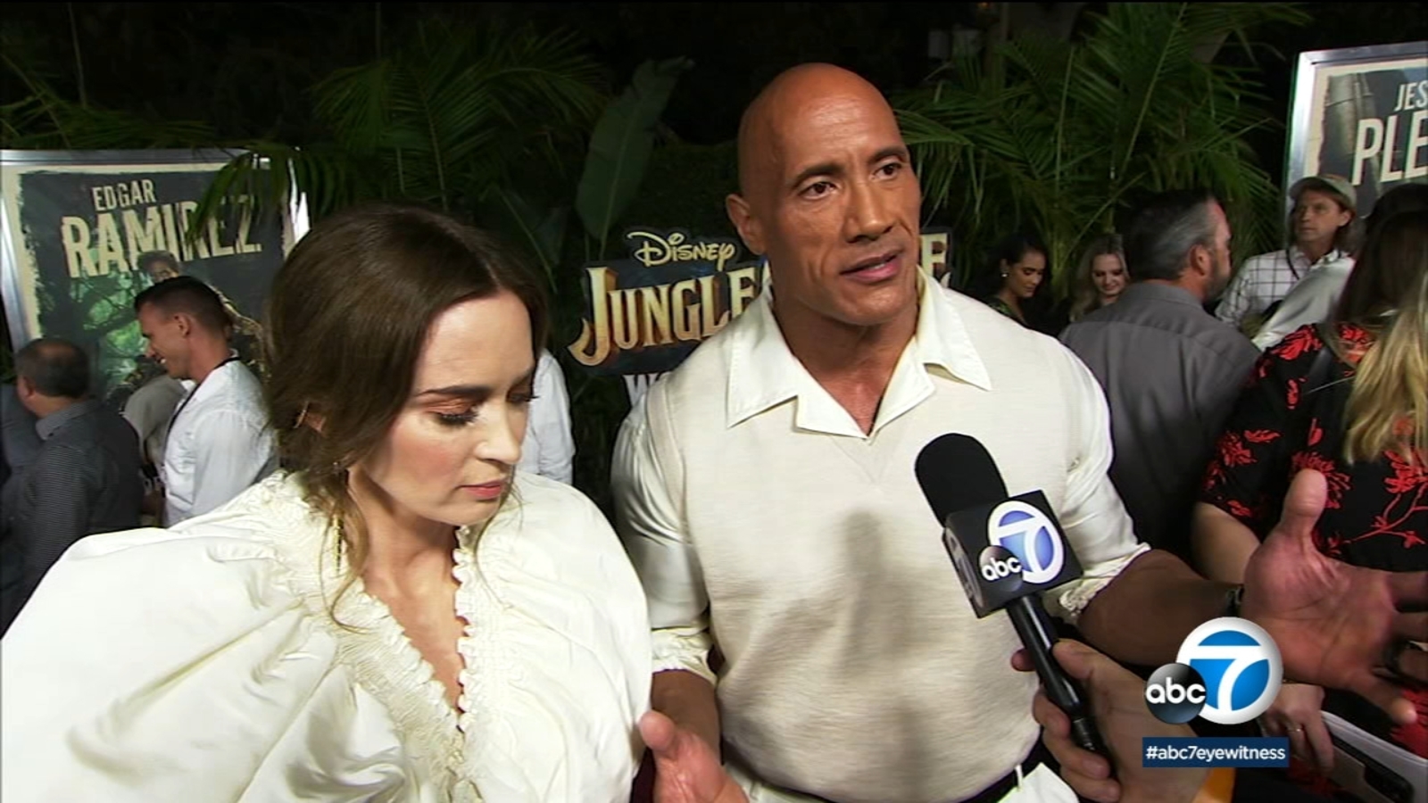 Dwayne Johnson And Emily Blunt Jungle Cruise Wallpapers