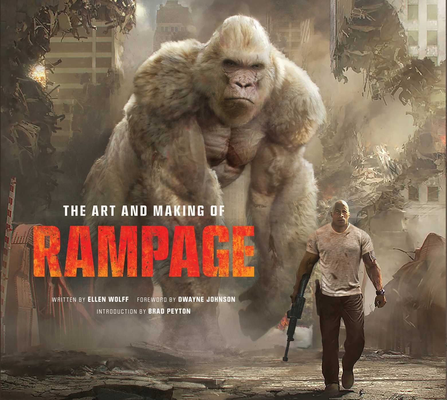 Dwayne Johnson And Naomie Harris In Rampage 2017 Wallpapers