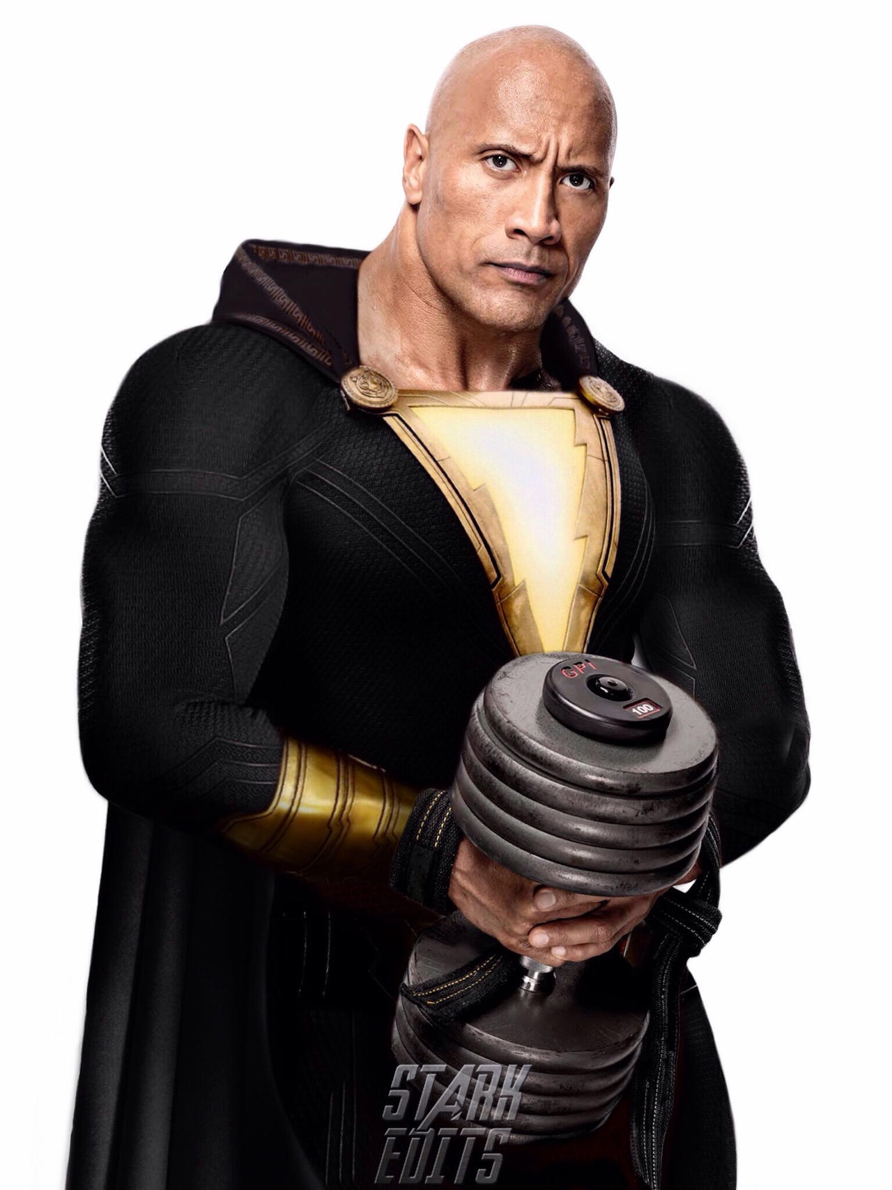 Dwayne Johnson As Black Adam Art Wallpapers