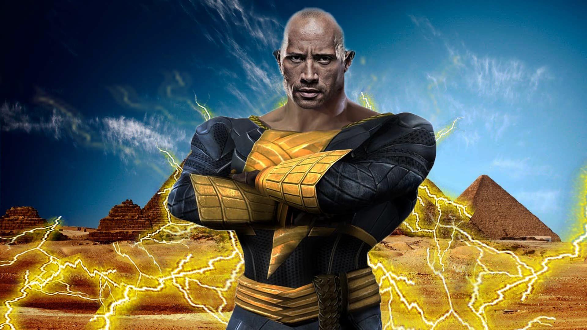 Dwayne Johnson As Black Adam Art Wallpapers