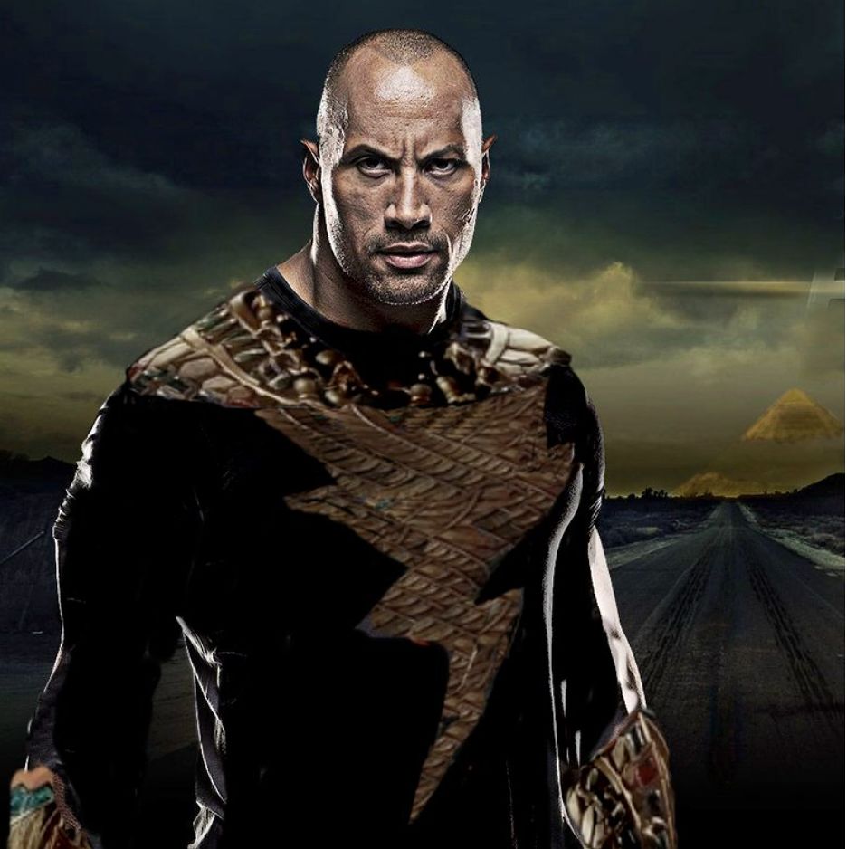 Dwayne Johnson As Black Adam Fanart Wallpapers