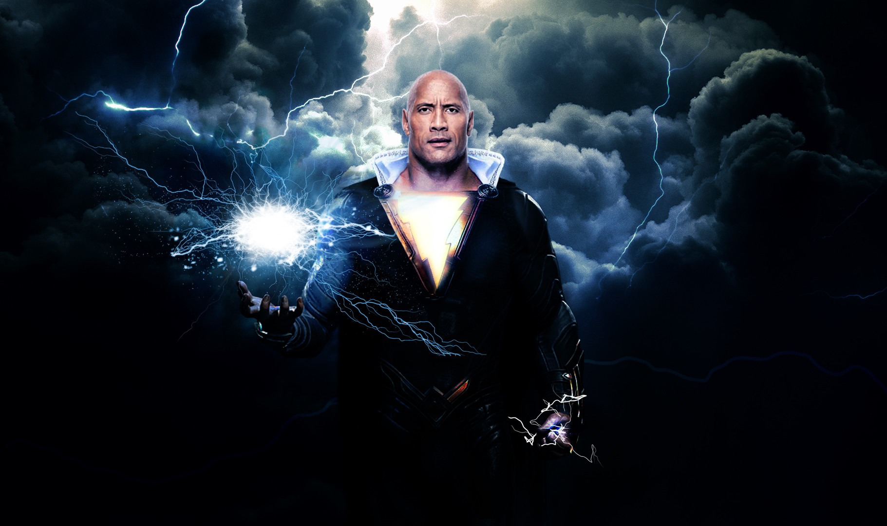 Dwayne Johnson As Black Adam Fanart Wallpapers