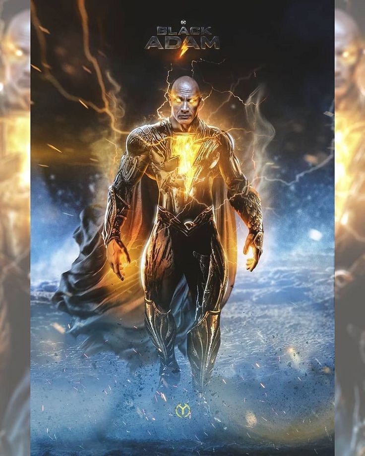 Dwayne Johnson As Black Adam Fanart Wallpapers