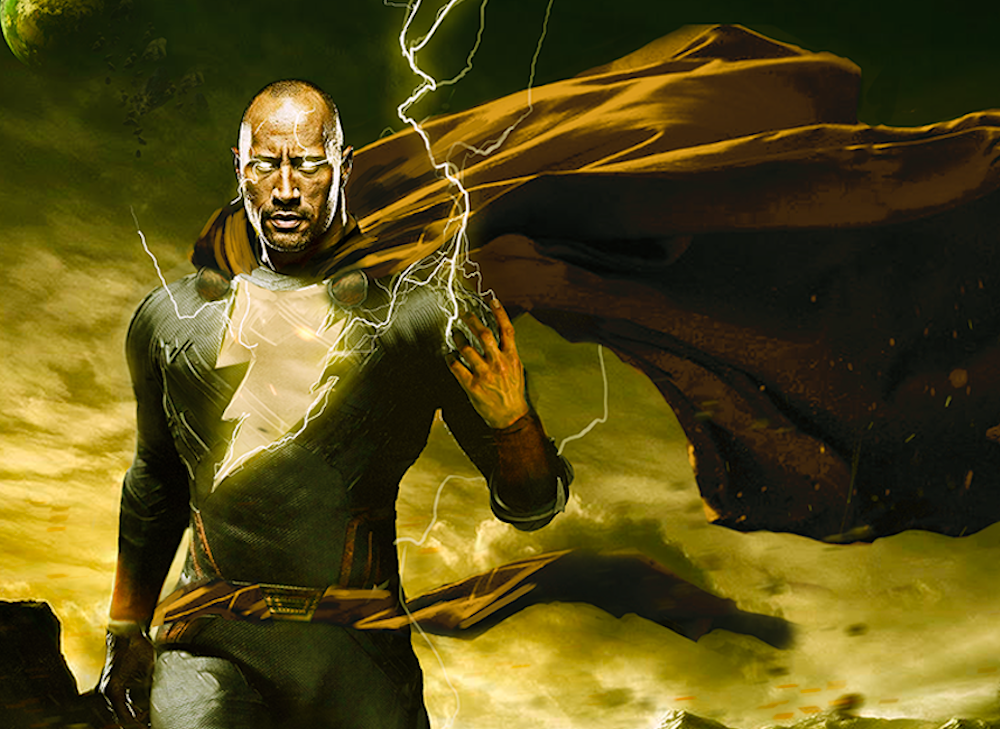 Dwayne Johnson As Black Adam Fanart Wallpapers