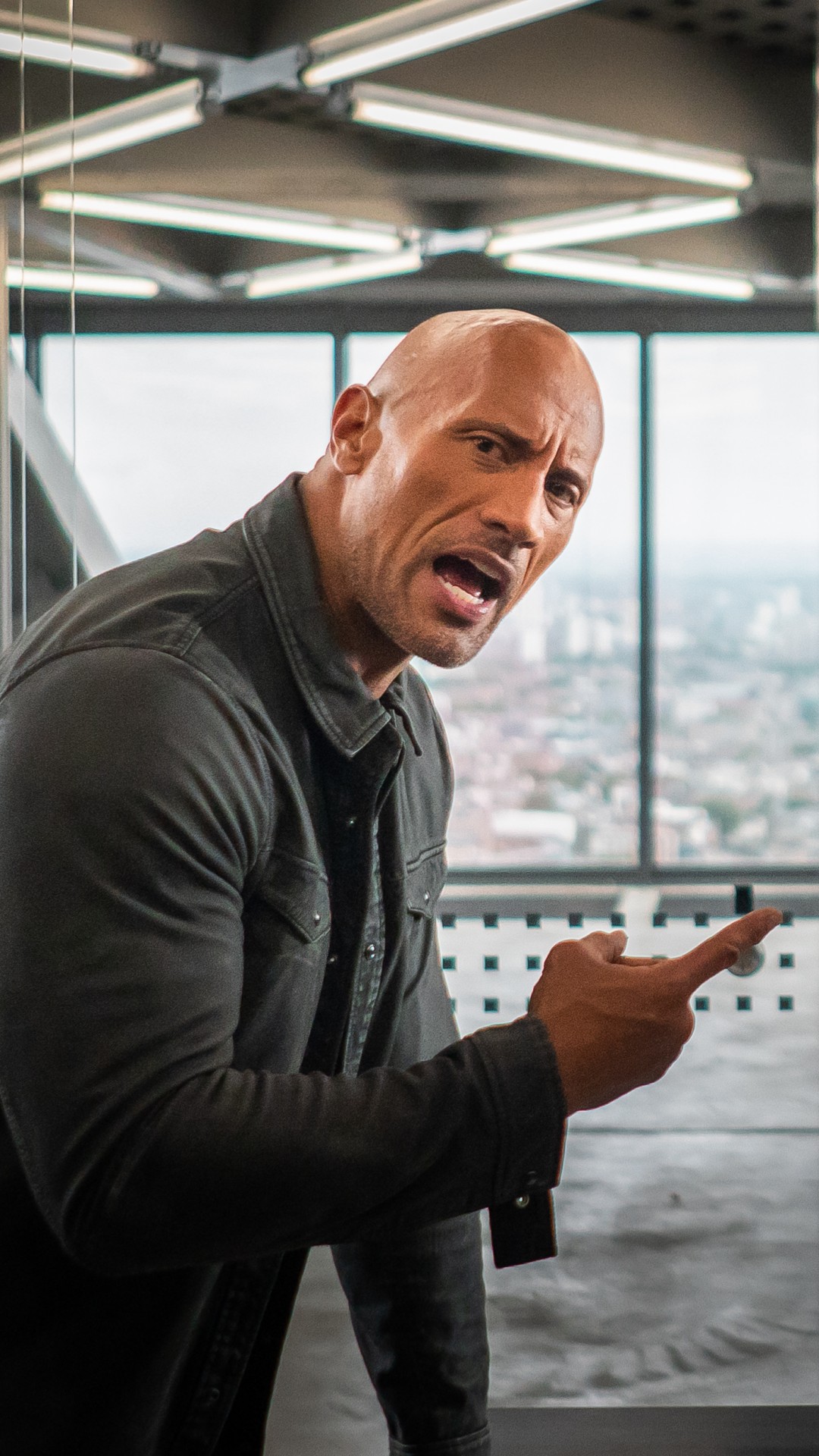 Dwayne Johnson As Hobbs Wallpapers