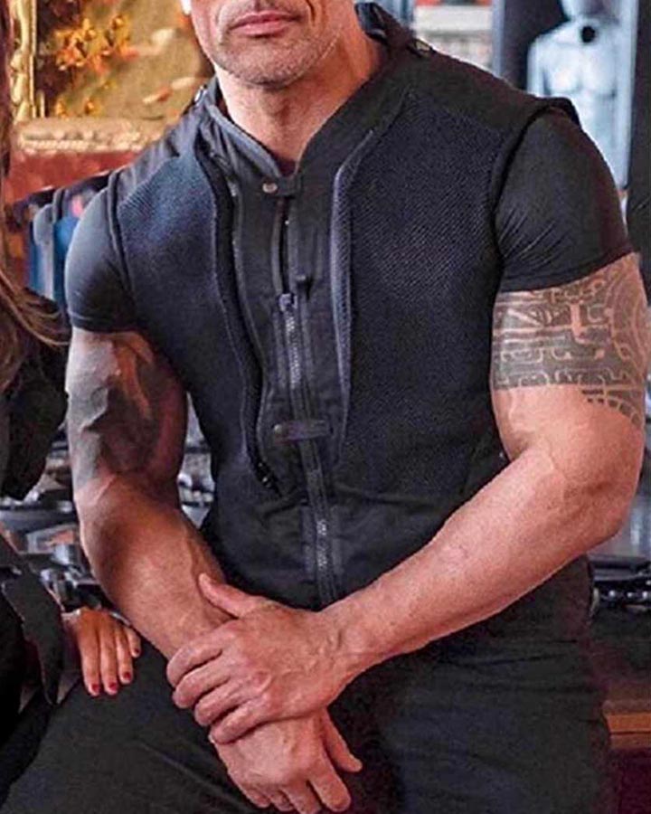 Dwayne Johnson As Luke Hobbs In Fast &Amp; Furious Wallpapers