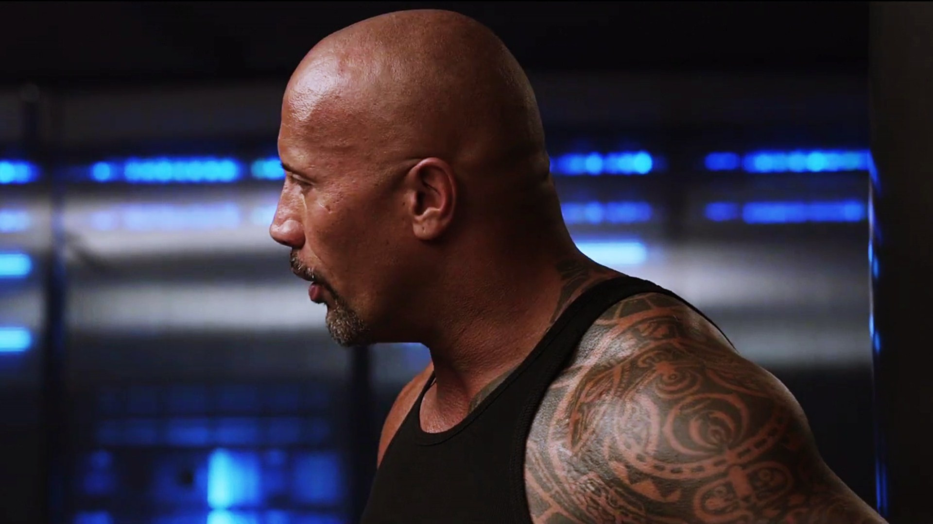 Dwayne Johnson As Luke Hobbs In Fast &Amp; Furious Wallpapers