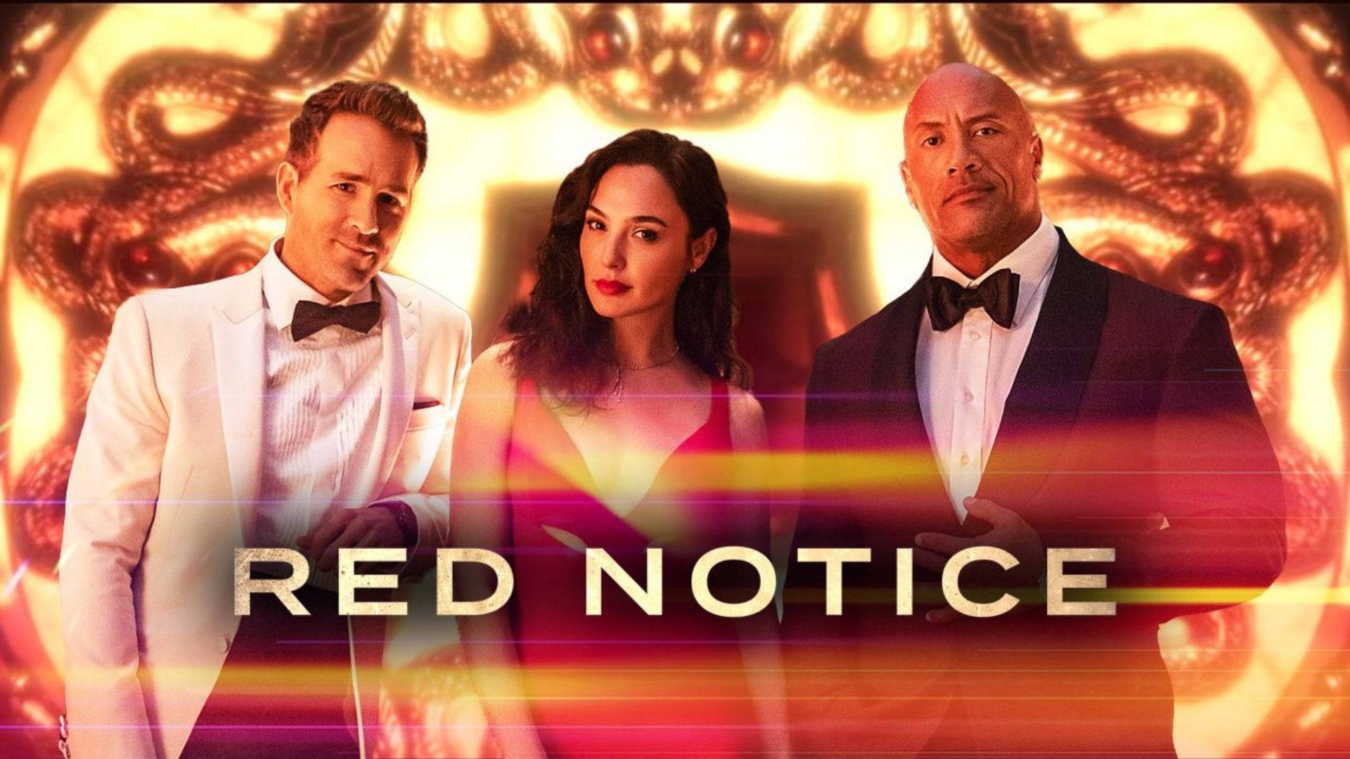 Dwayne Johnson N Red Notice Mvie Wallpapers