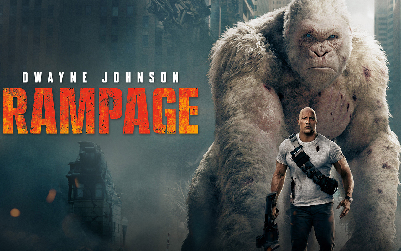 Dwayne Johnson Rampage Movie 2018 Wallpapers