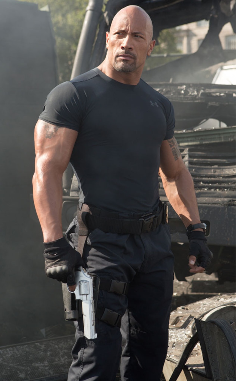 Dwayne Johnson The Rock Fast Furious 8 Bald Wallpapers