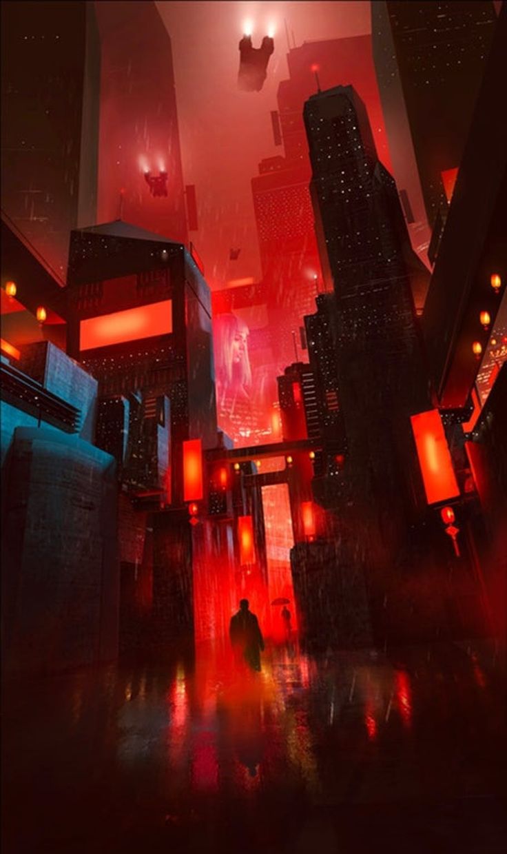 Dystopian City Background