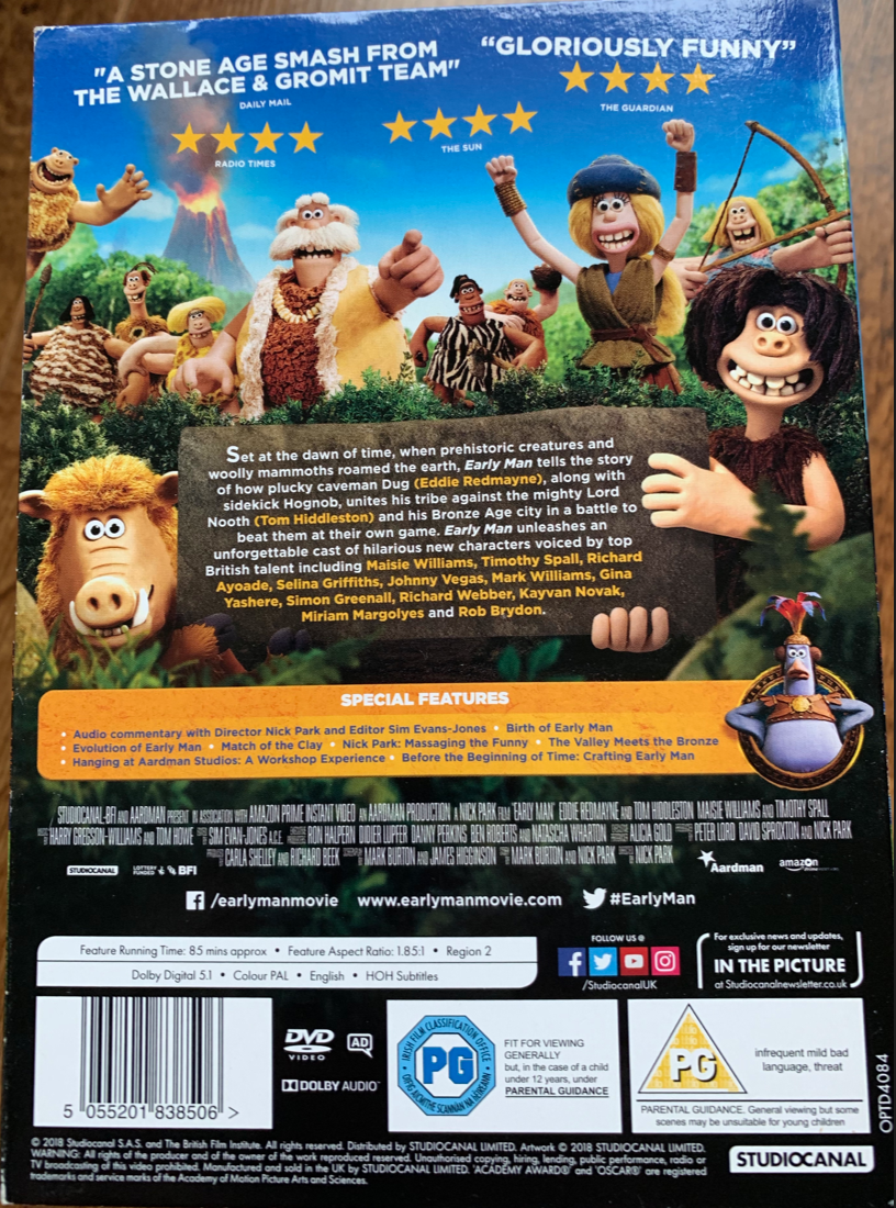 Early Man Animation 2018 Poster Wallpapers