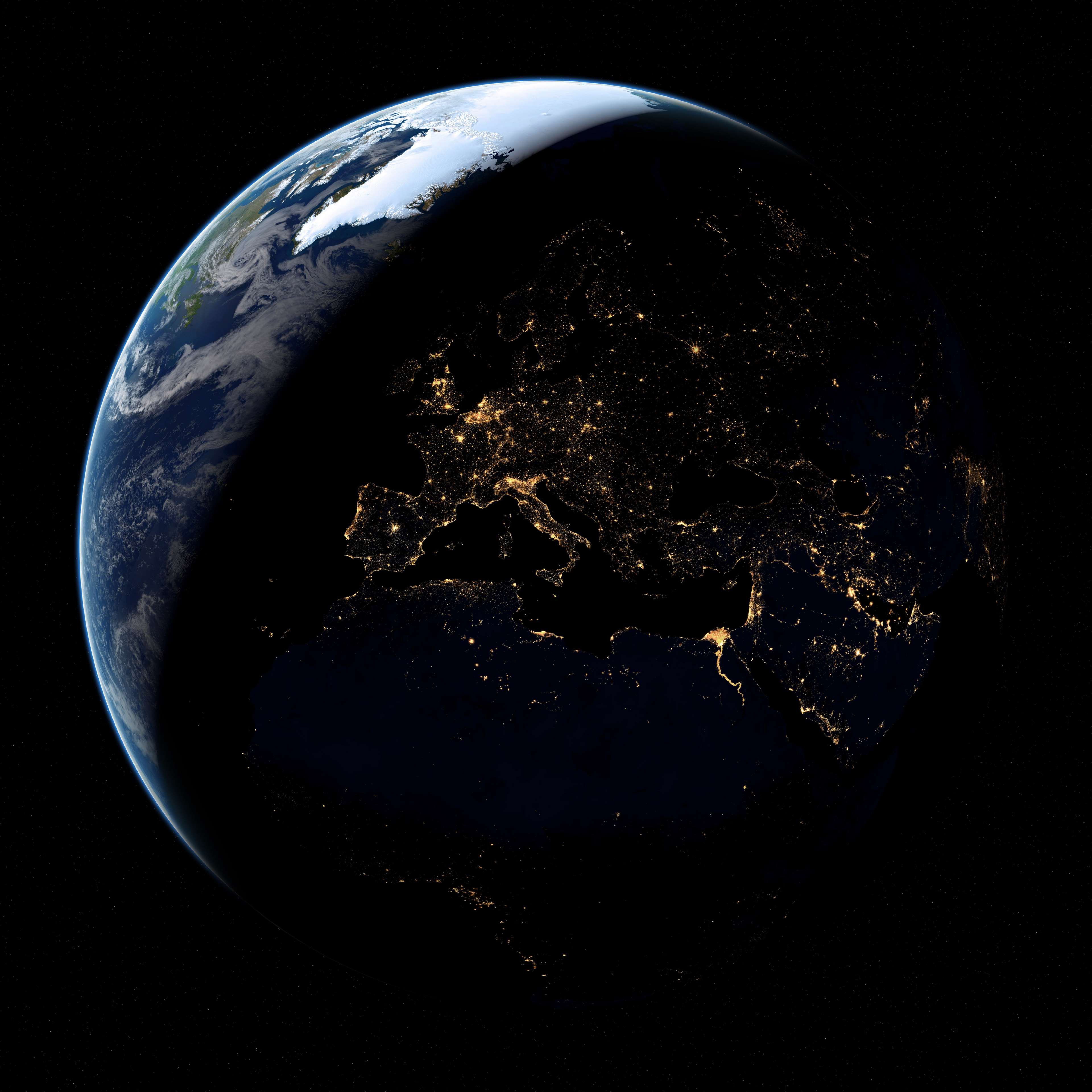 Earth At Night Wallpapers