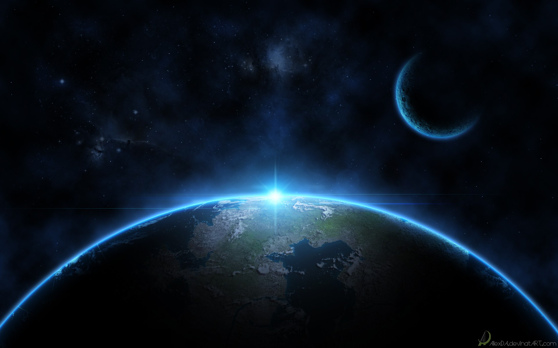 Earth Background 1920X1080