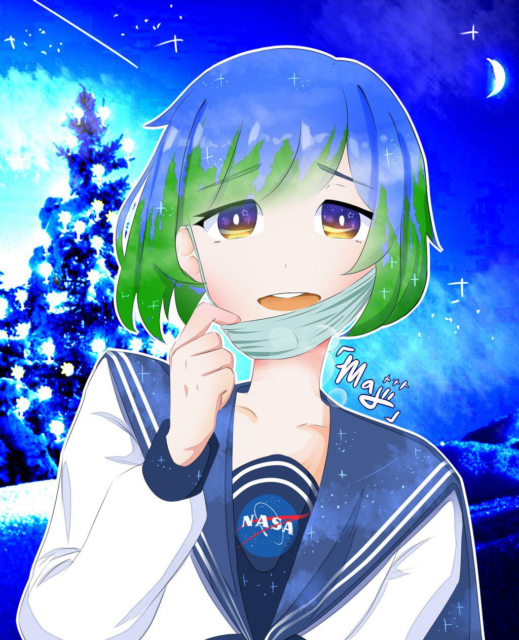 Earth-Chan Wallpapers