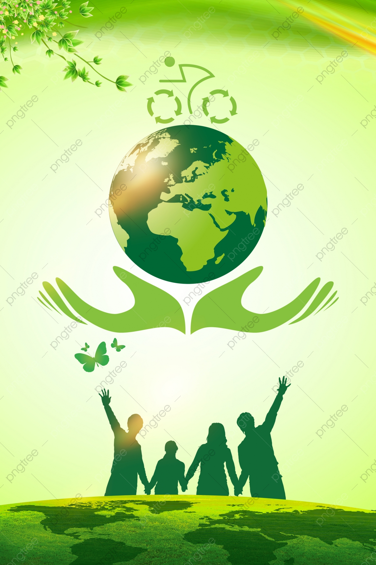 Earth Green Background