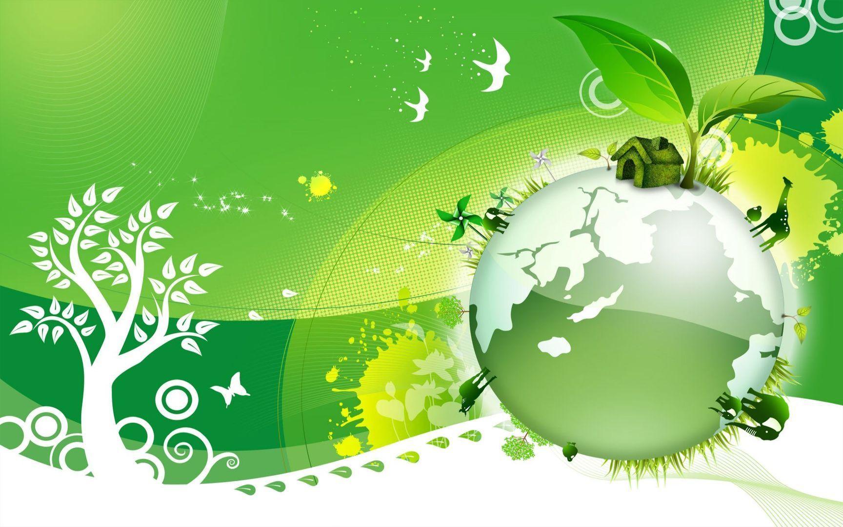 Earth Green Background