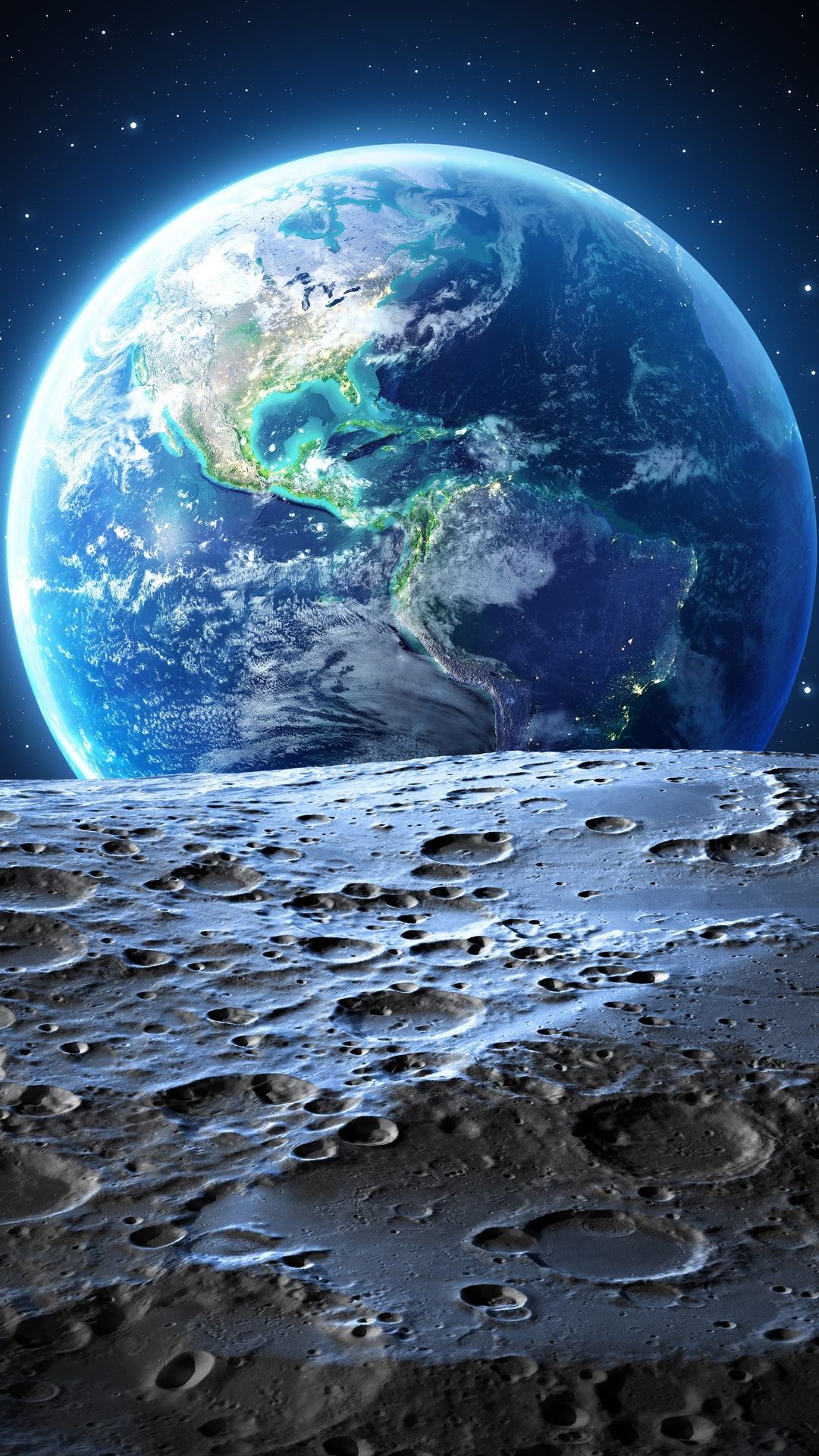 Earth Moon Wallpapers
