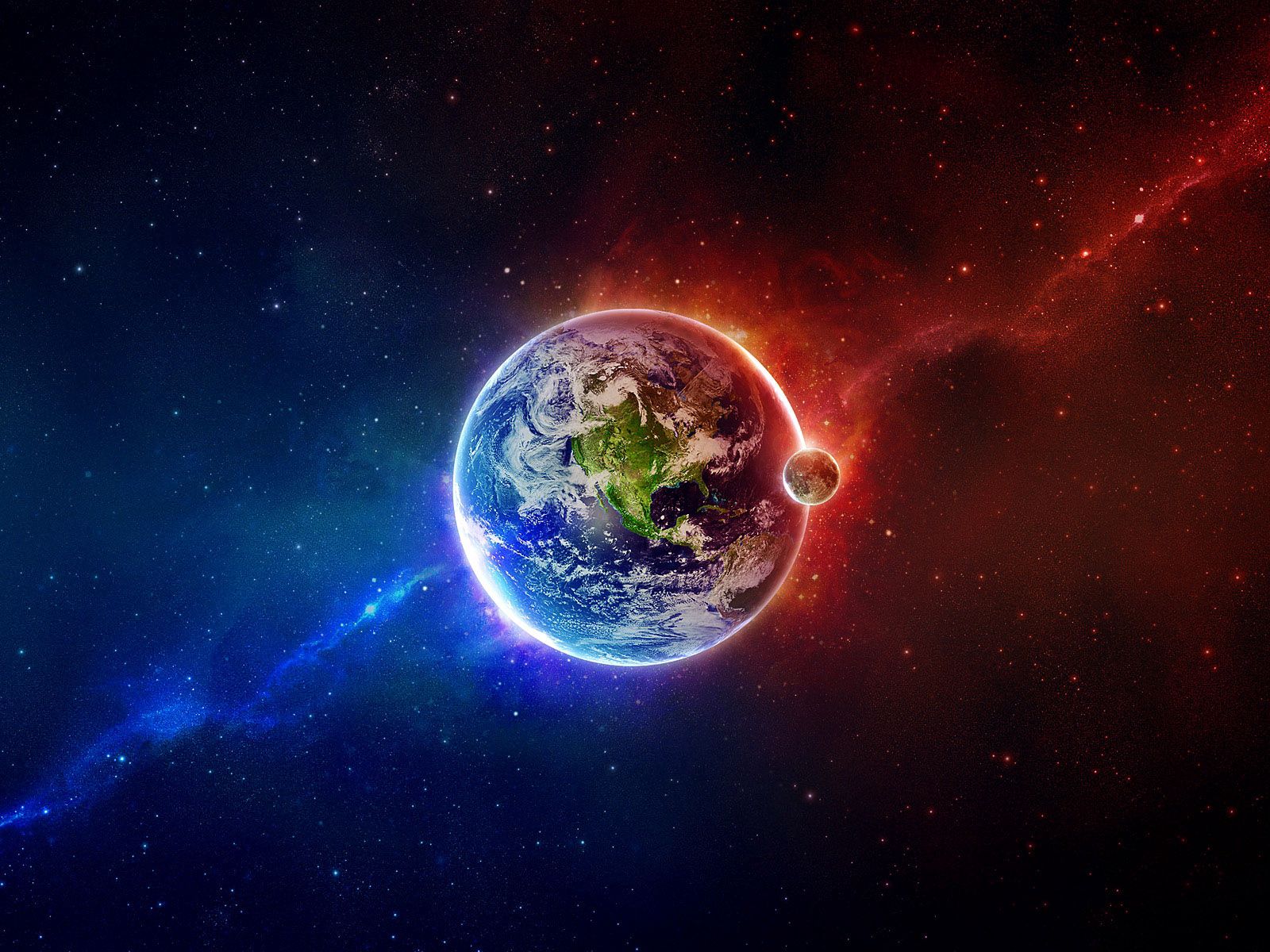 Earth With Lights Wallpapers