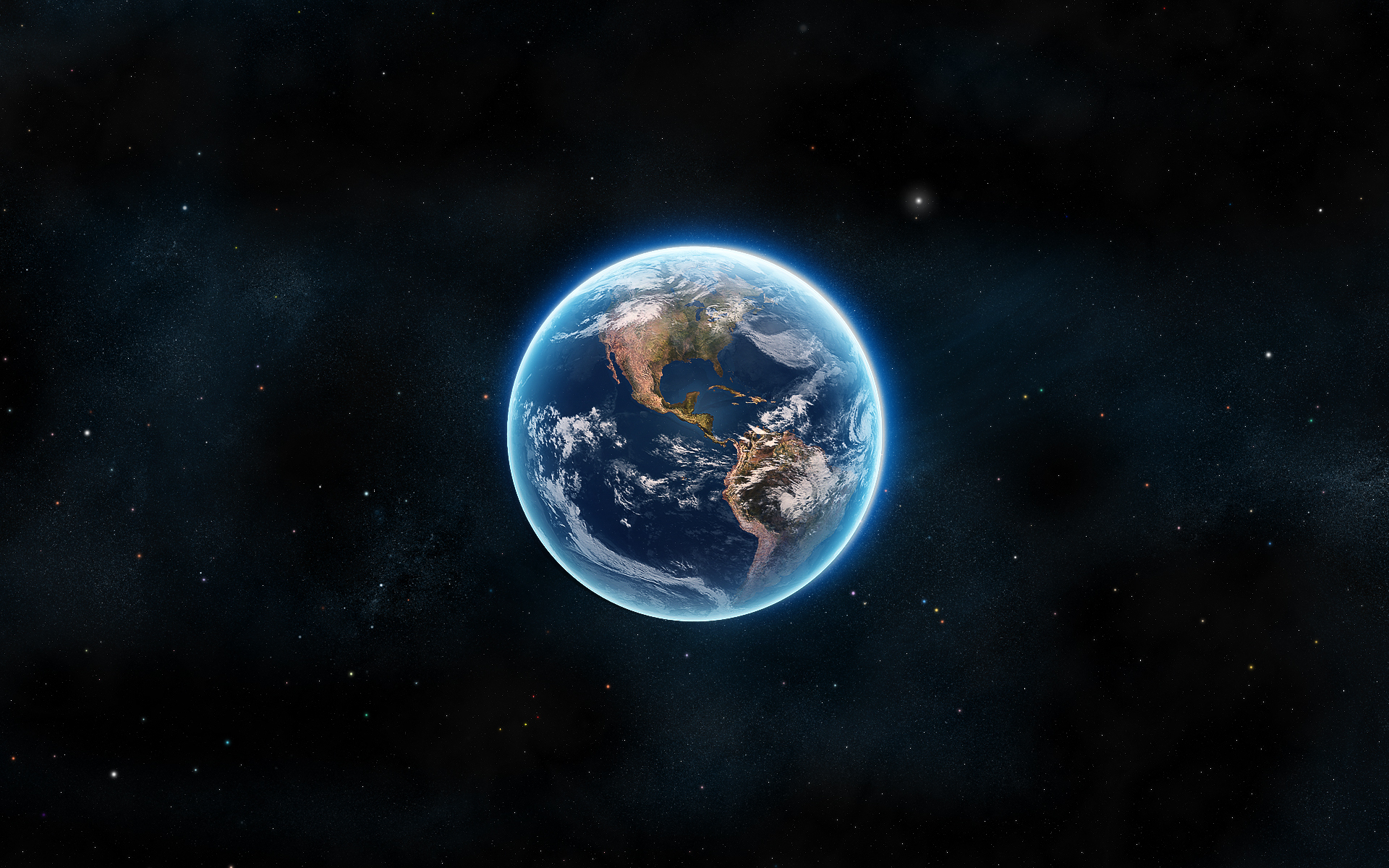 Earth With Lights Wallpapers