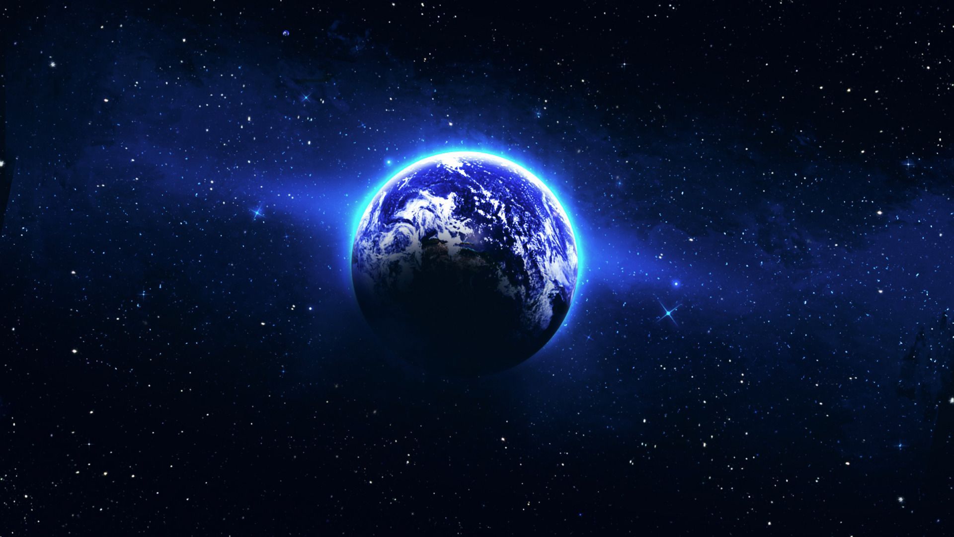 Earth With Lights Wallpapers