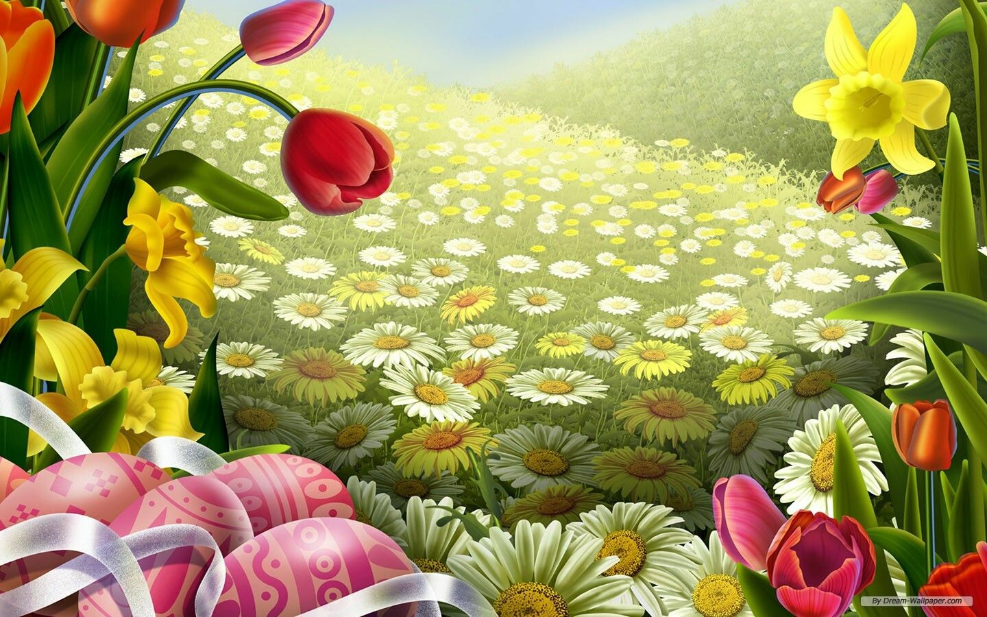 Easter Scenery Wallpapers