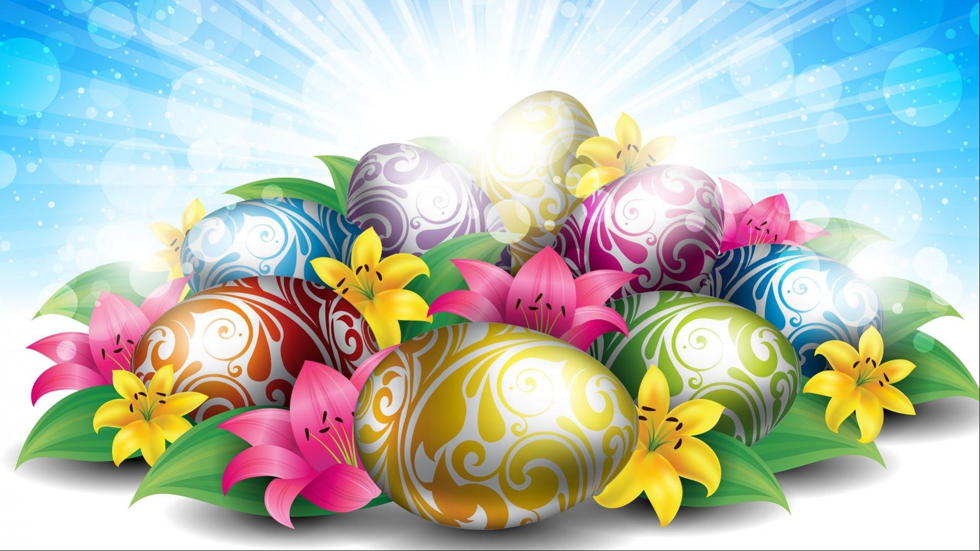 Easter Scenery Wallpapers