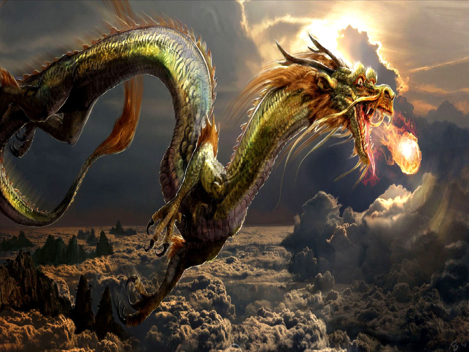 Eastern Dragon Wallpapers