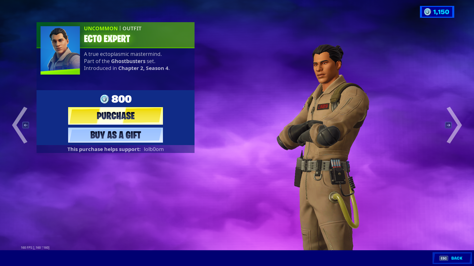 Ecto Expert Fortnite Wallpapers