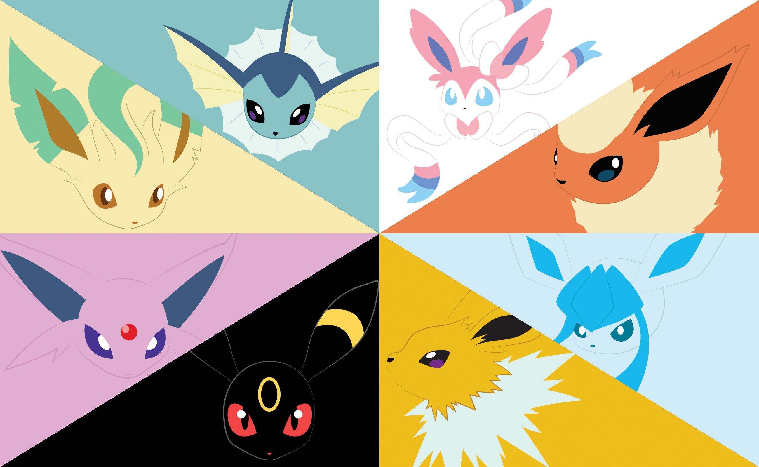 Eevee Evolution Kawaii Wallpapers