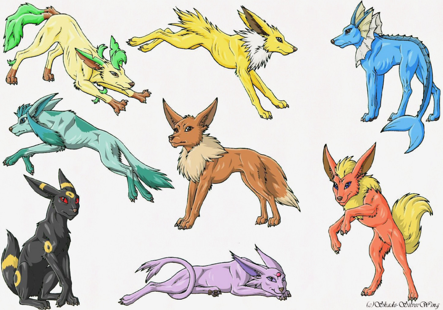 Eevee Evolution Pictures Wallpapers