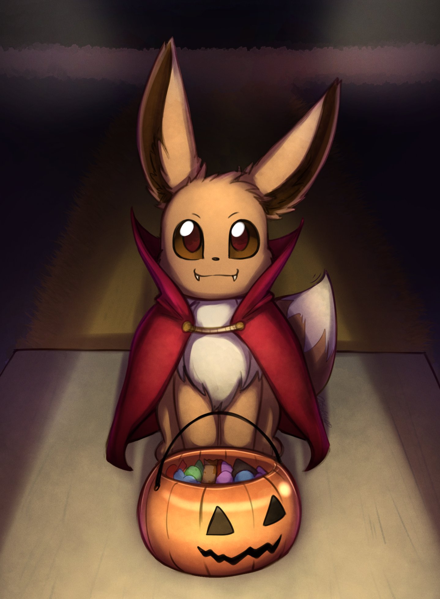 Eevee Halloween Wallpapers