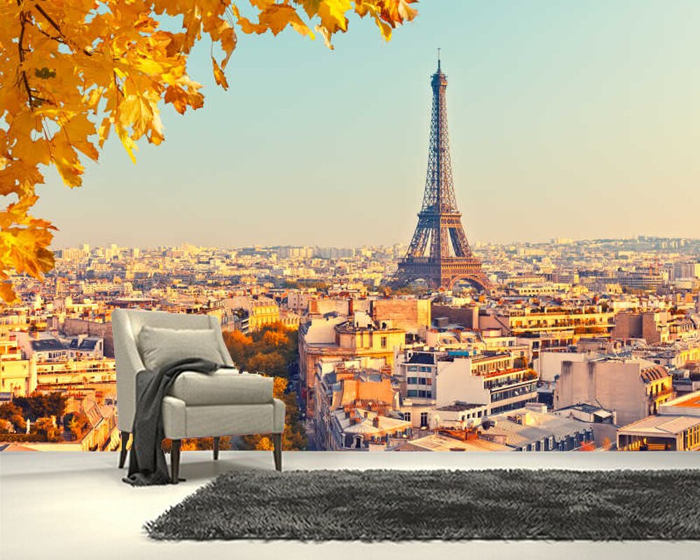 Eiffel Tower Arc De Triomphe Cityscape Artwork Wallpapers