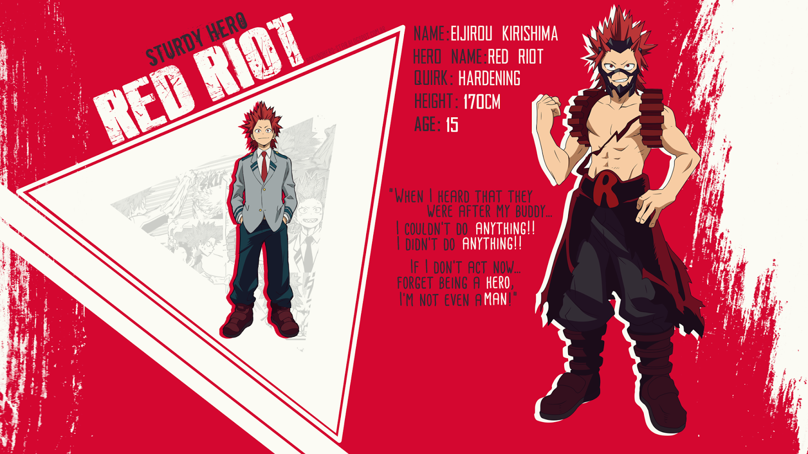 Eijiro Kirishima My Hero Academia Wallpapers