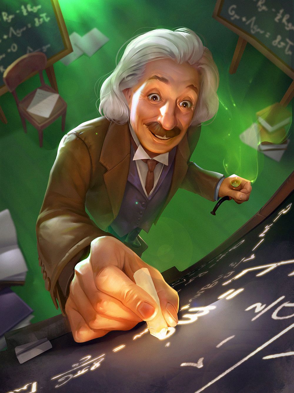 Einstein Cartoon Images Wallpapers