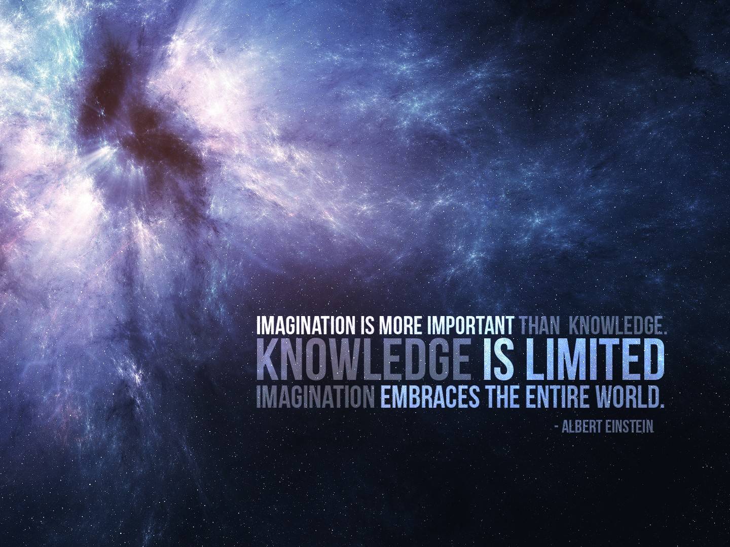 Einstein Imagination Knowledge Wallpapers