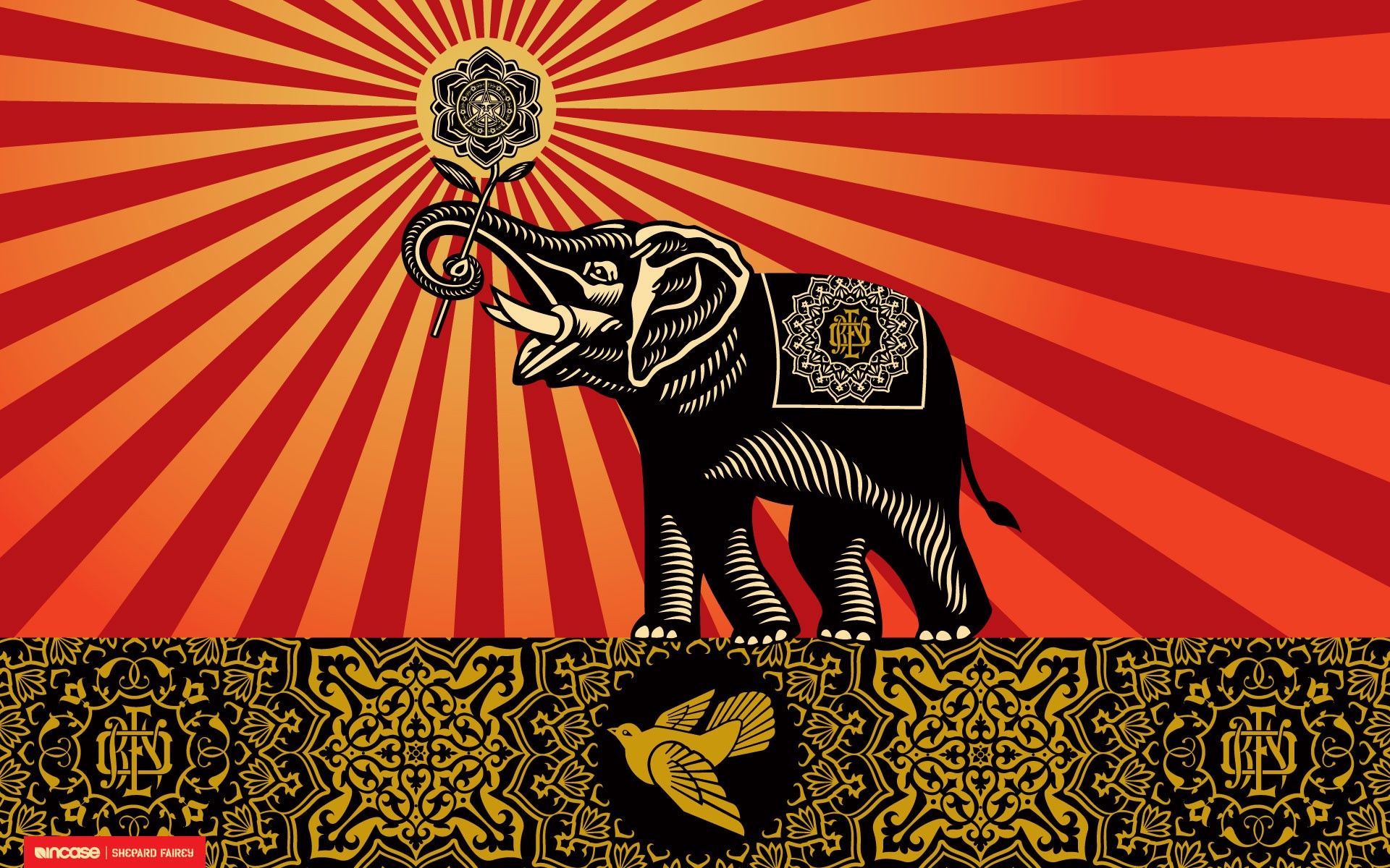 Elephant Art Wallpapers