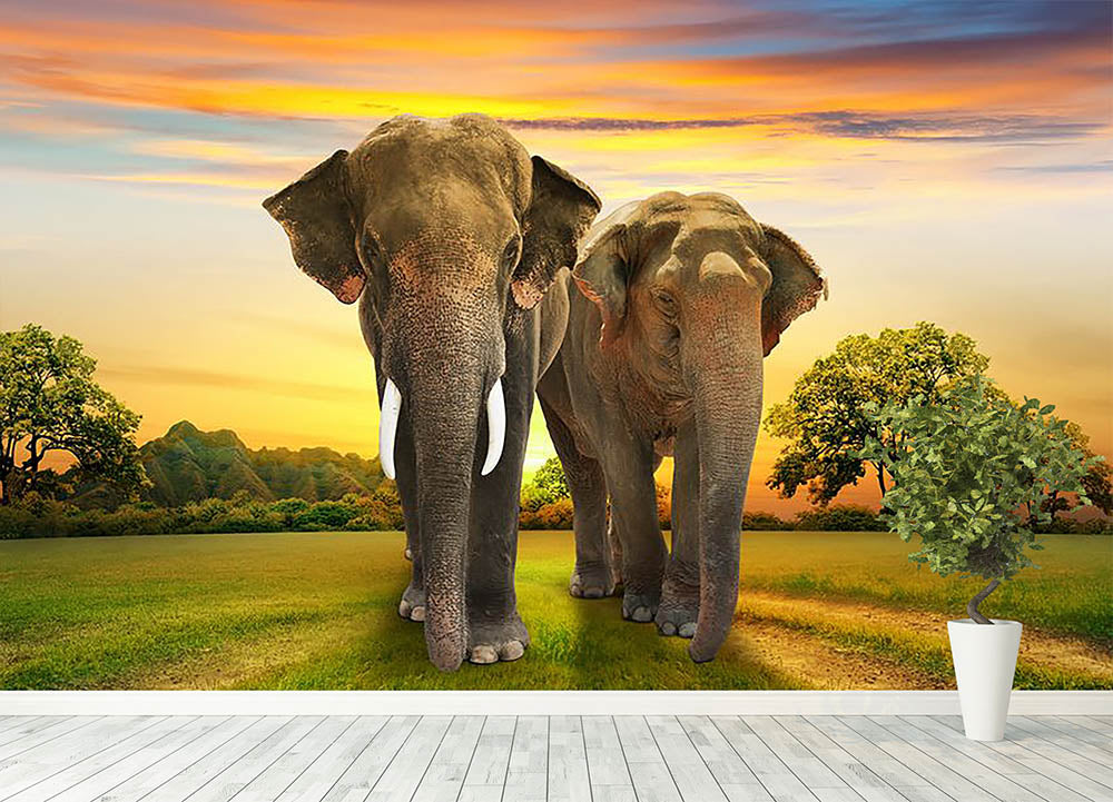 Elephant Art Wallpapers