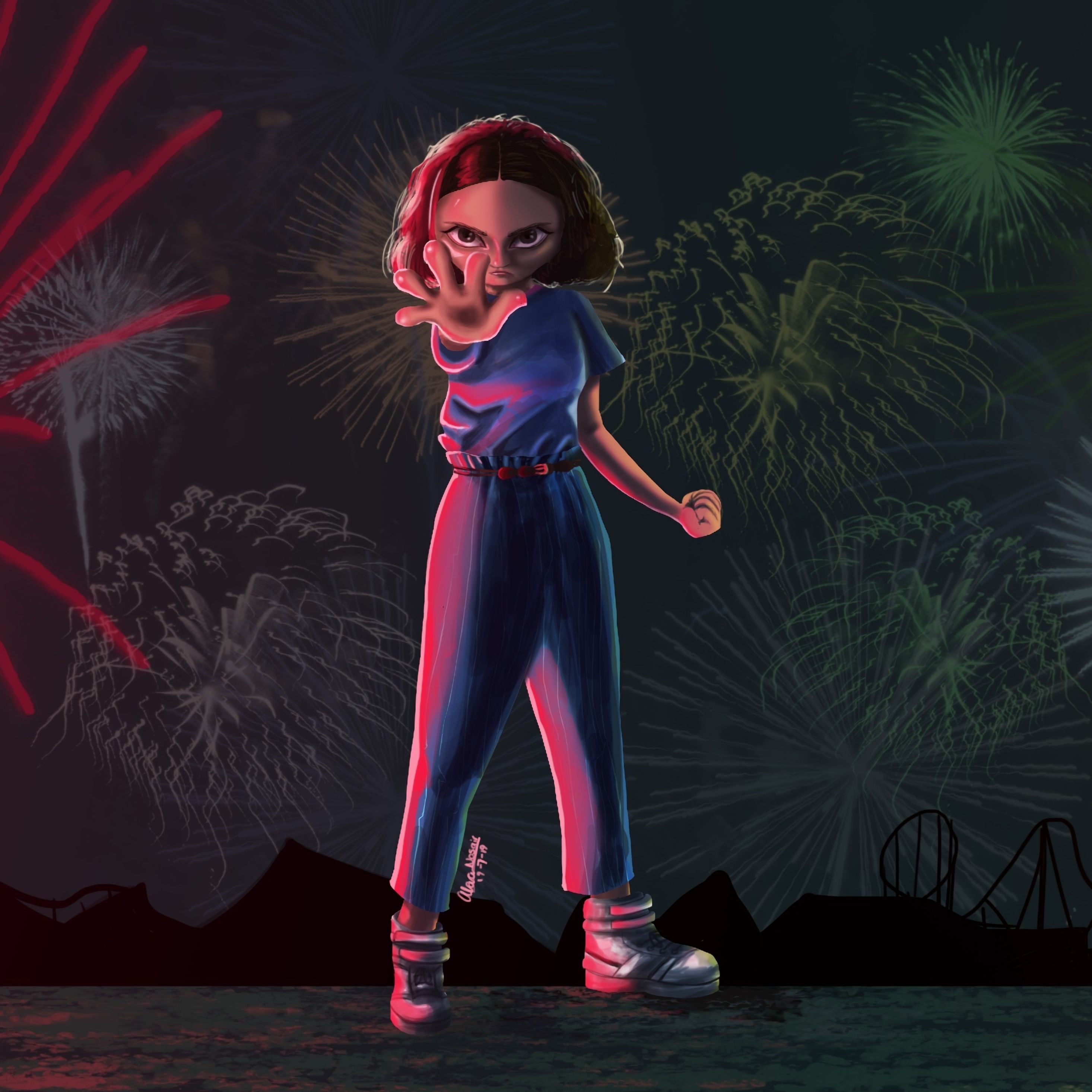 Eleven Scylla Smite X Stranger Things Wallpapers