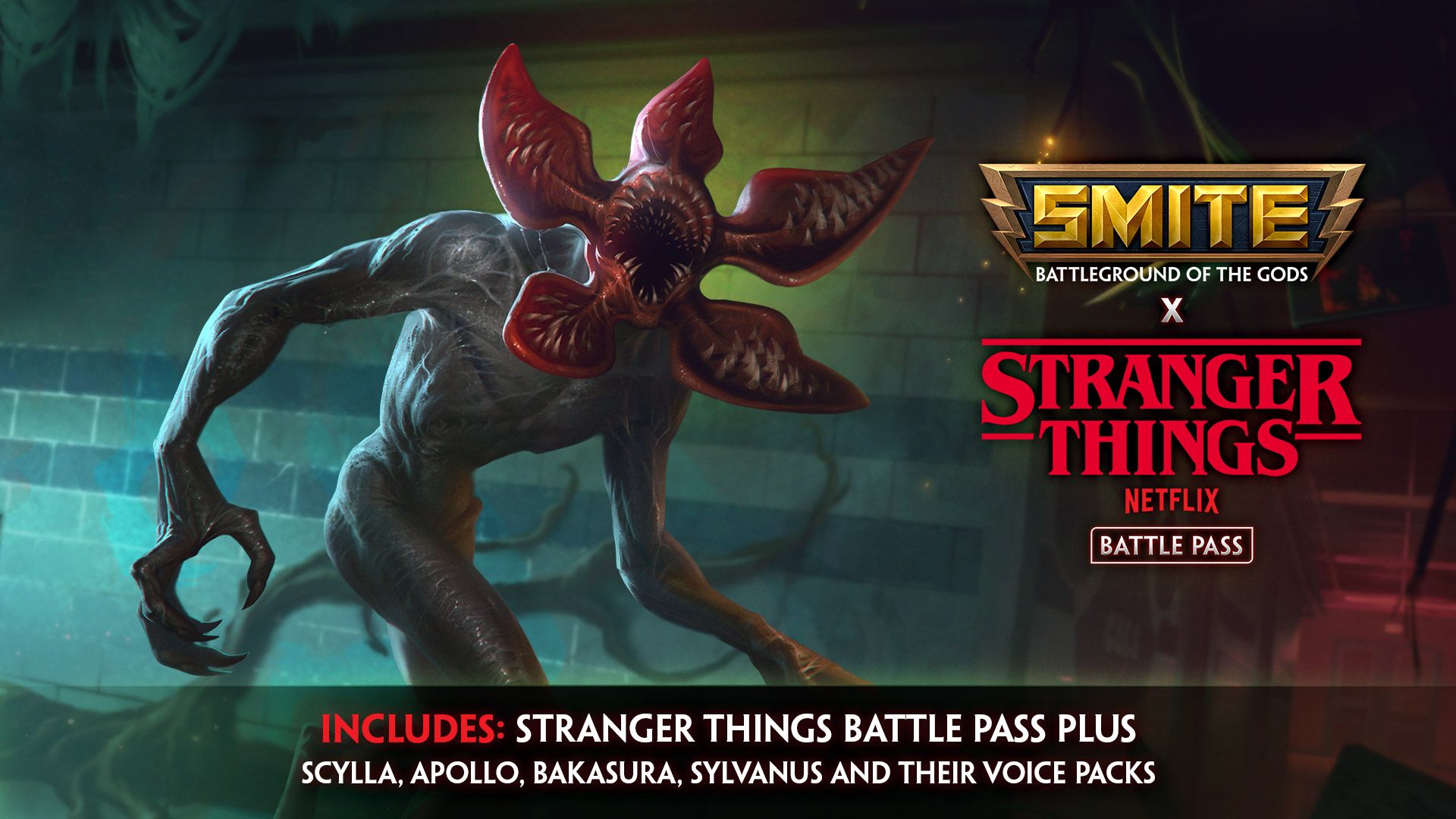 Eleven Scylla Smite X Stranger Things Wallpapers