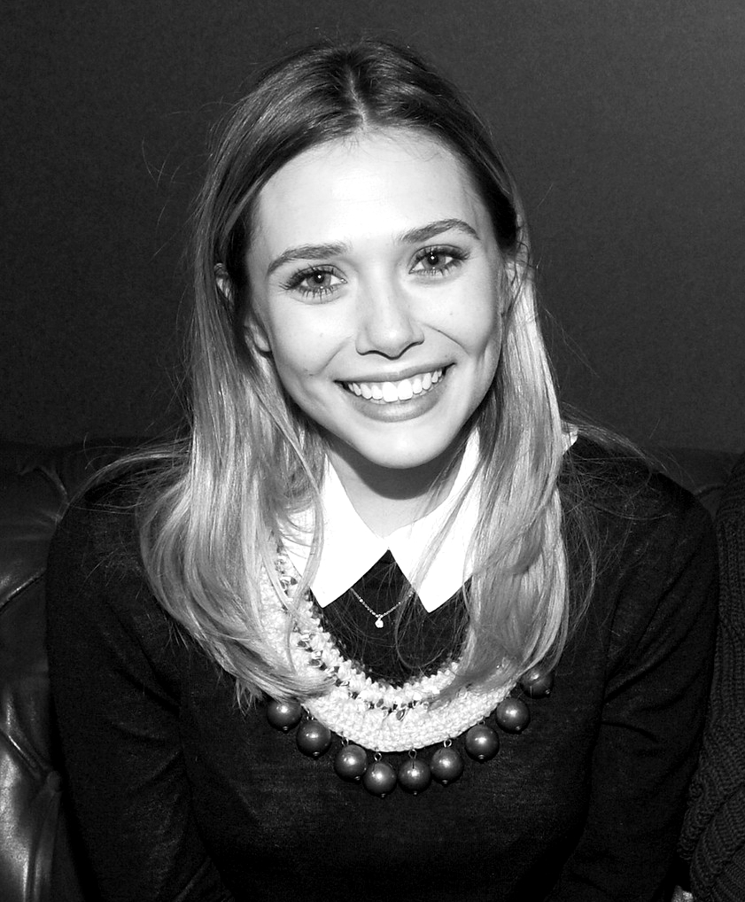 Elizabeth Olsen Beautiful Monochrome Wallpapers